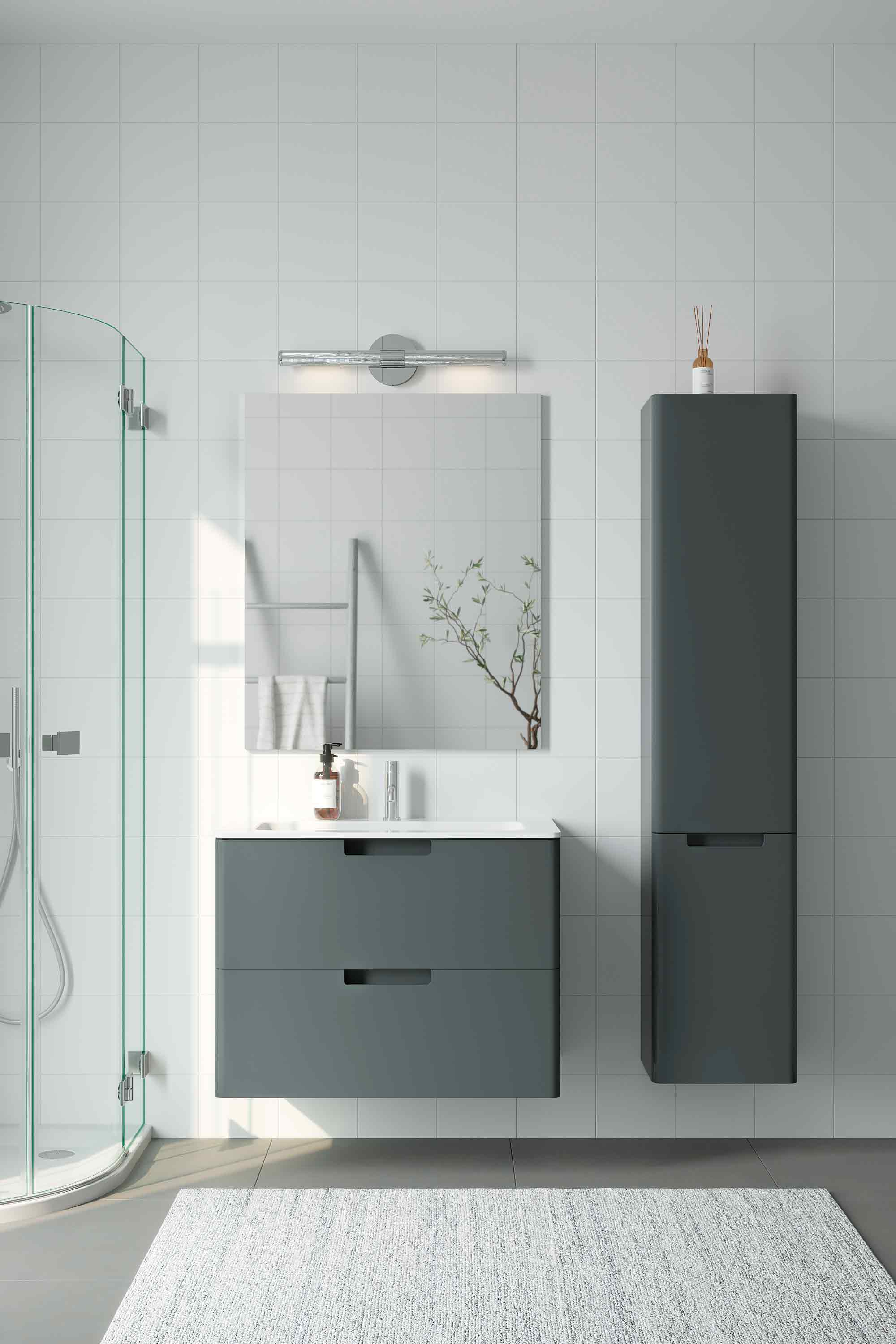 Пенал Creto Bravo Gray 35 см