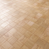 Модульный паркет инженерный Lab Arte №11-90 Дуб Натур лак 534*534*14/3мм