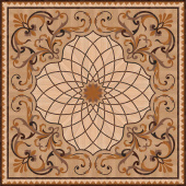 Розетка художественная Lab Arte Р 64 2200х2200