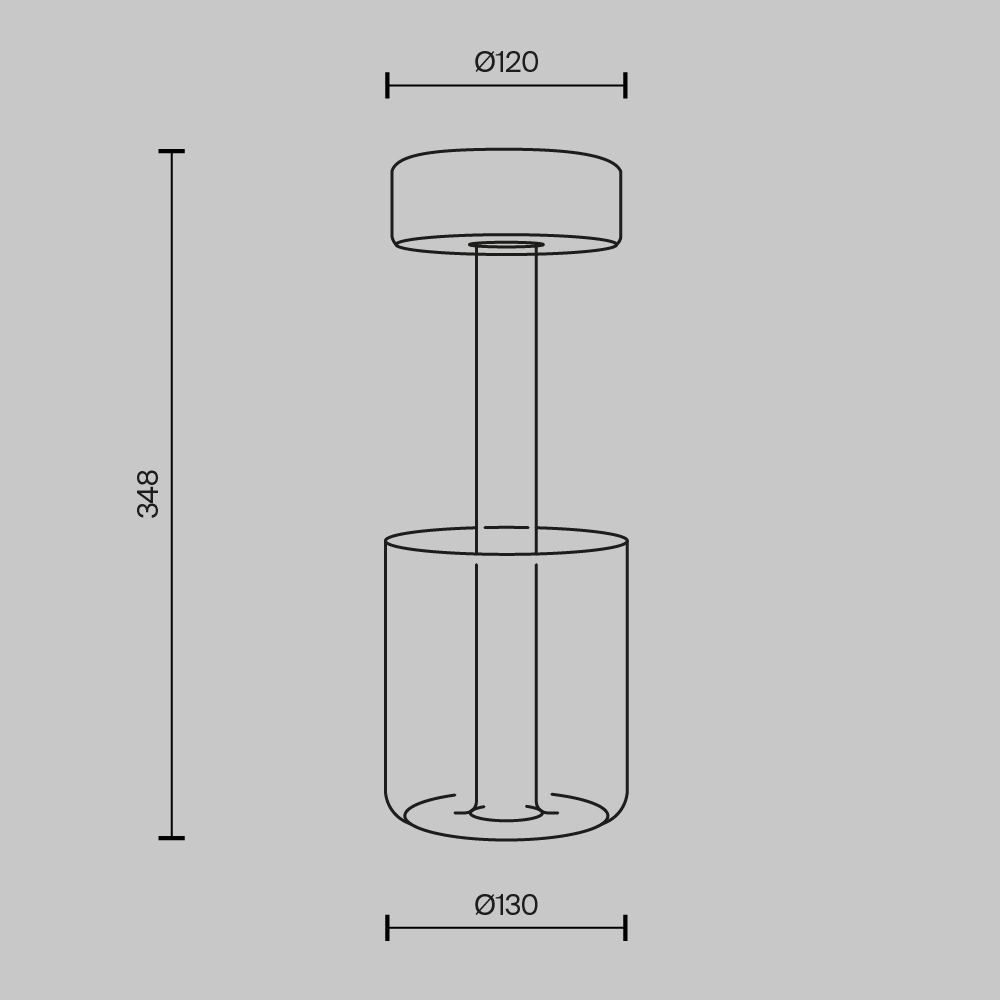 Аккумуляторный светильник Maytoni MOD229TL-L3B3K3