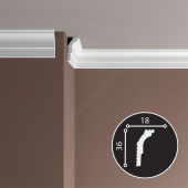 Карниз Bello Deco ПП 02 36x18