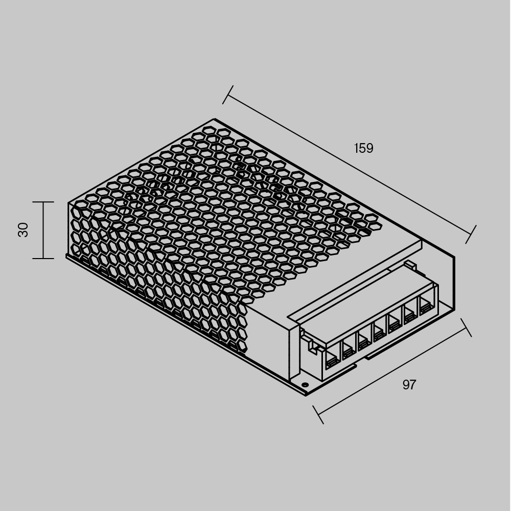 Источник напряжения Led Strip 811010