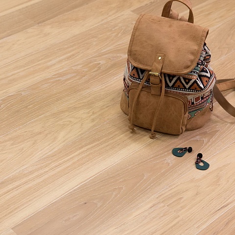 Паркетная доска Polarwood Дуб Меркурий Премиум белое масло Oak Premium FP 188 Mercury White Oiled