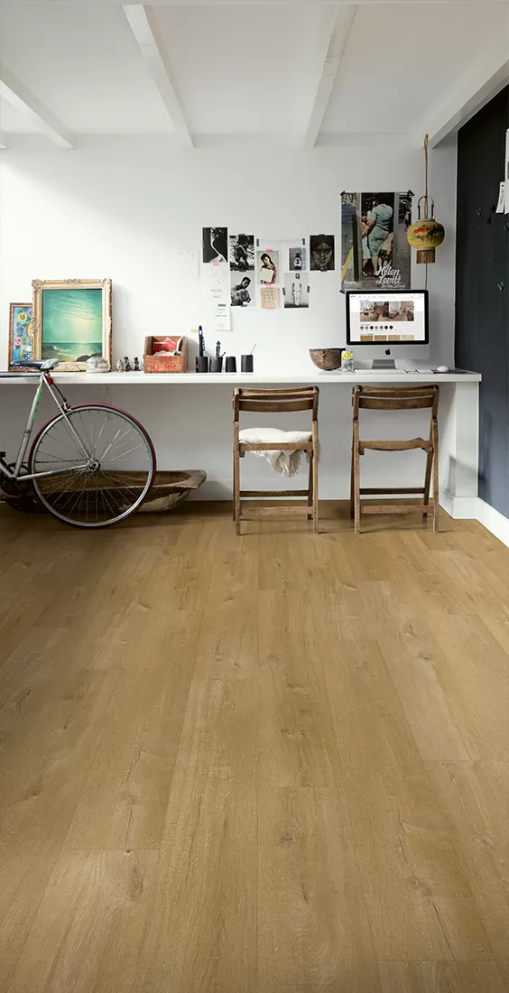 ПВХ-плитка Quick-Step Дуб льняной средний натуральный Fuse SGMPC20329