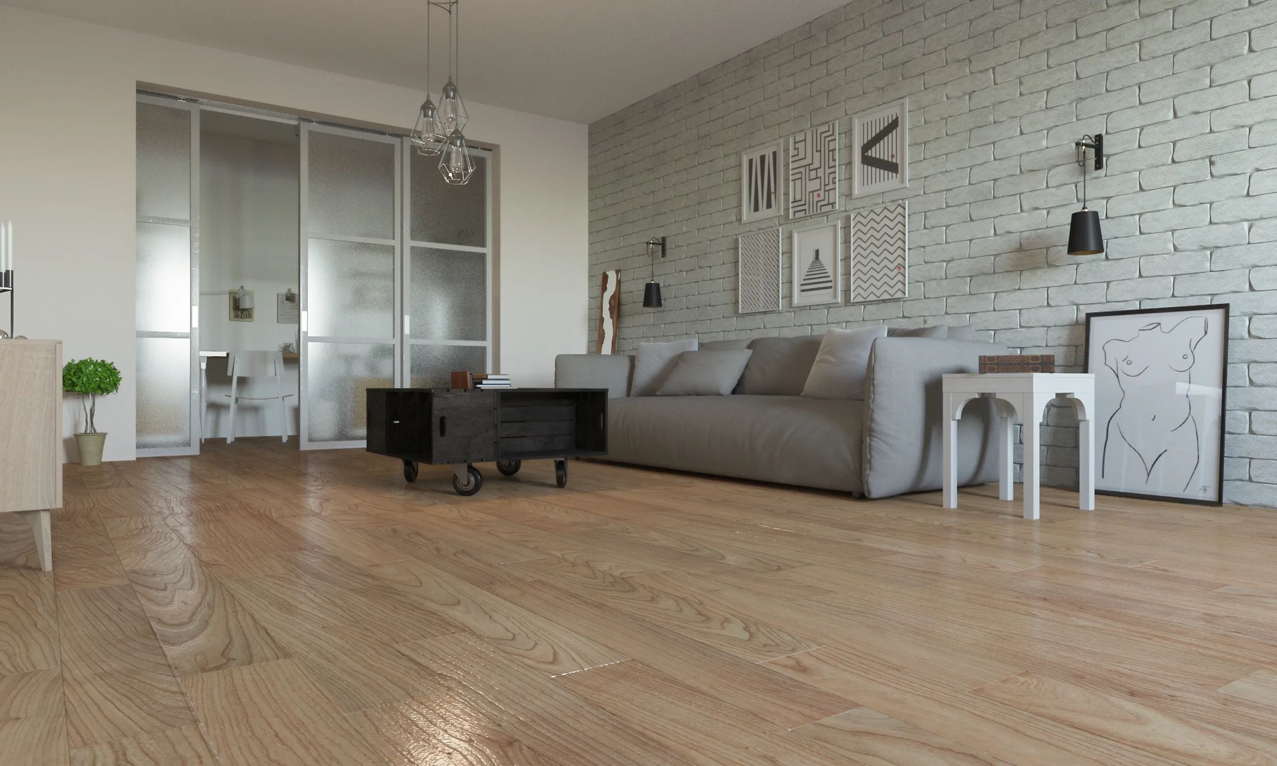 Ламинат My Step Скай (Sky) Дуб Кантри MS710