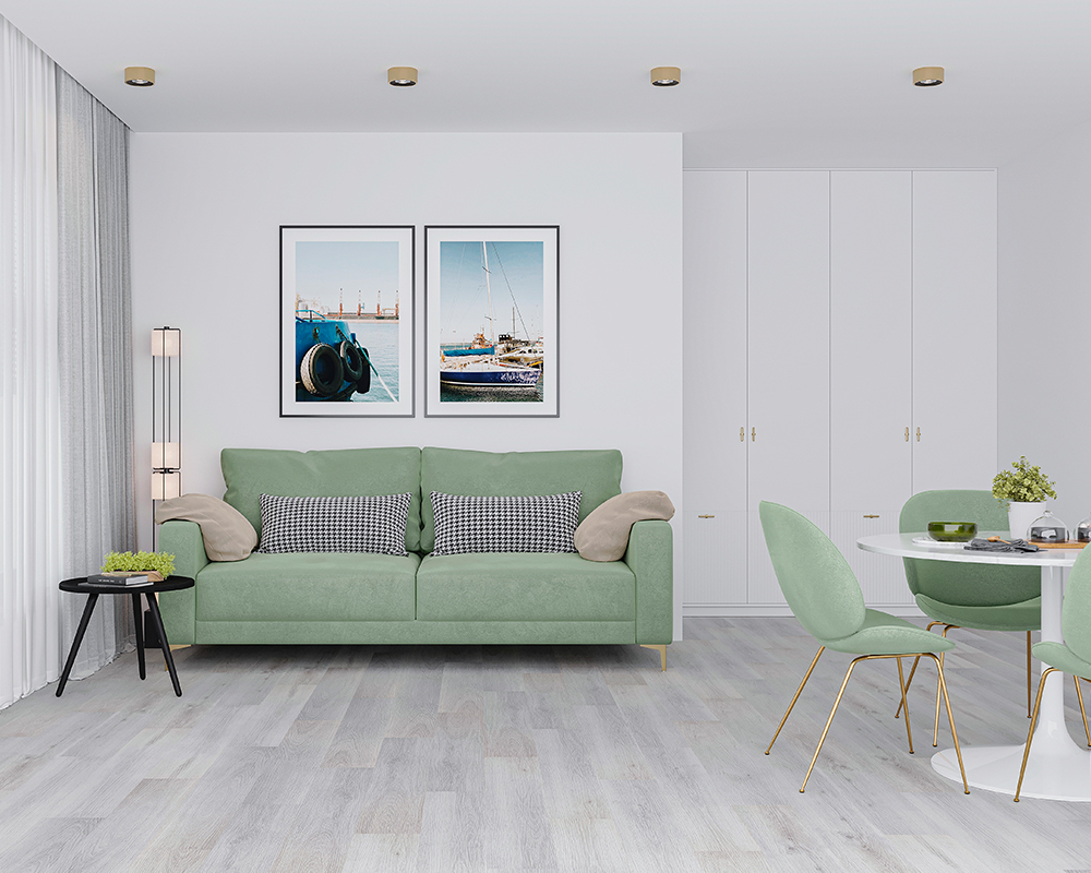 Кварц виниловый ламинат Alta Step Nativo New Lock SPC2201 Дуб снежный