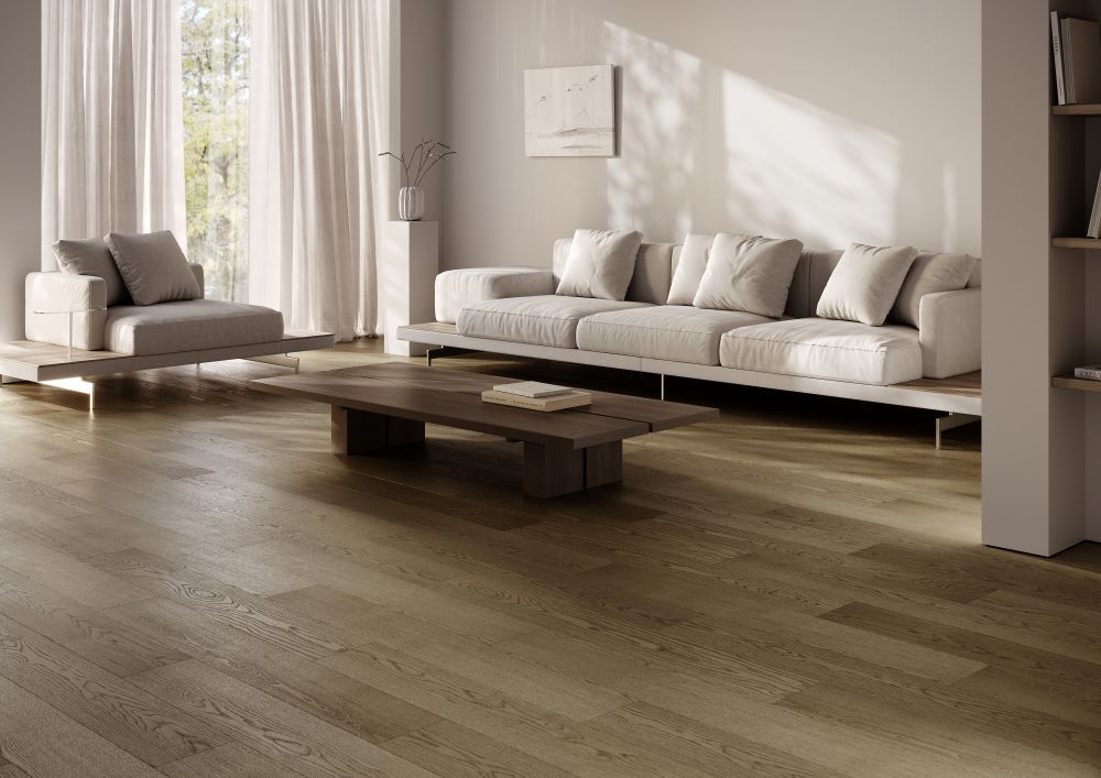 Кварцевый паркет Quartz Parquet Классик 5/0,6 мм Дуб Муссон 1258-02