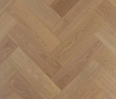 Паркет елка Crownwood Элеганс (Royal Parket) Английская елка 13 мм шип-паз Дуб Натур Лагуна лак с фаской