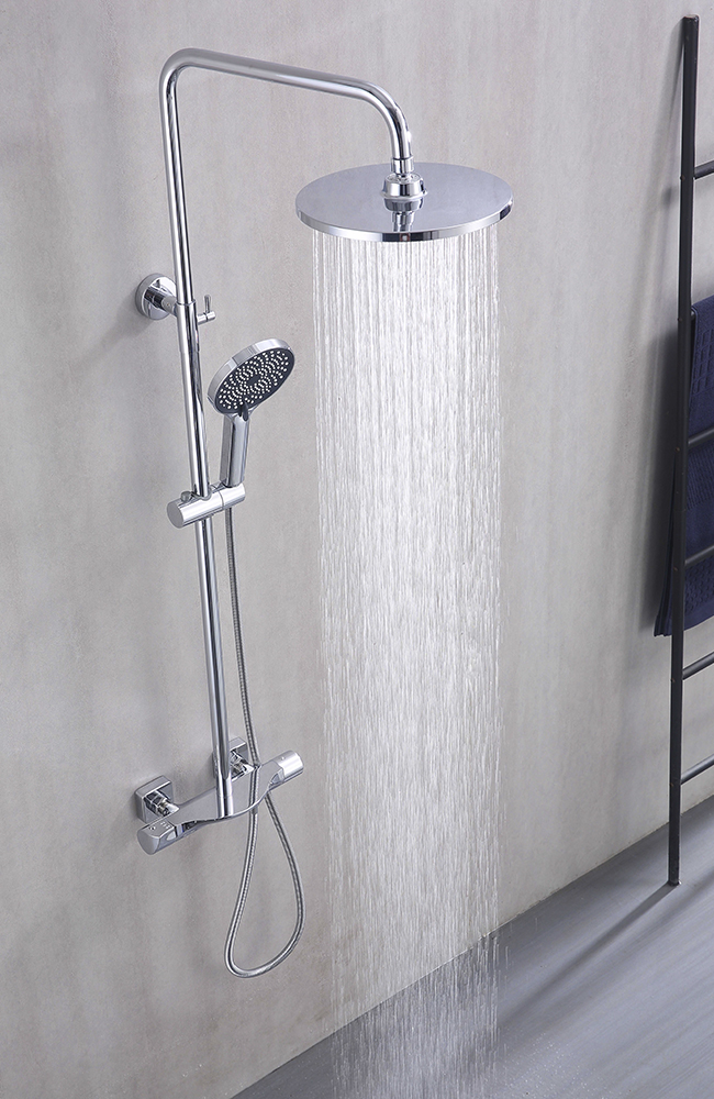 Душевая стойка Creto Mare 1.0 MARE-DCB-CR 3 режима, хром