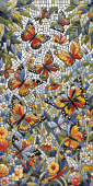 Керамогранит Декоративное панно MDetails Winged Jewels (набор из 4шт. 60x120) 120x240