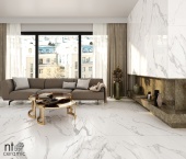 Керамогранит NT CERAMIC  Bright and Shiny Statuario Infinity NTT9125M