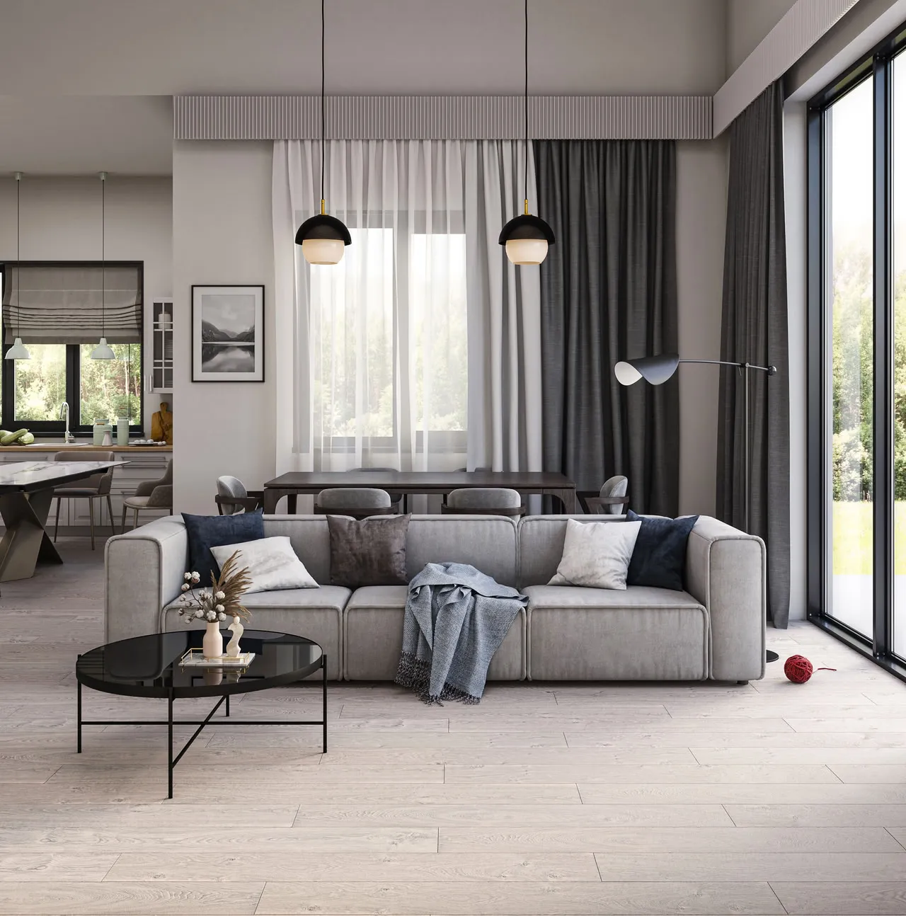 Ламинат My Step Фортис (Fortis) Дуб Оникс MS012