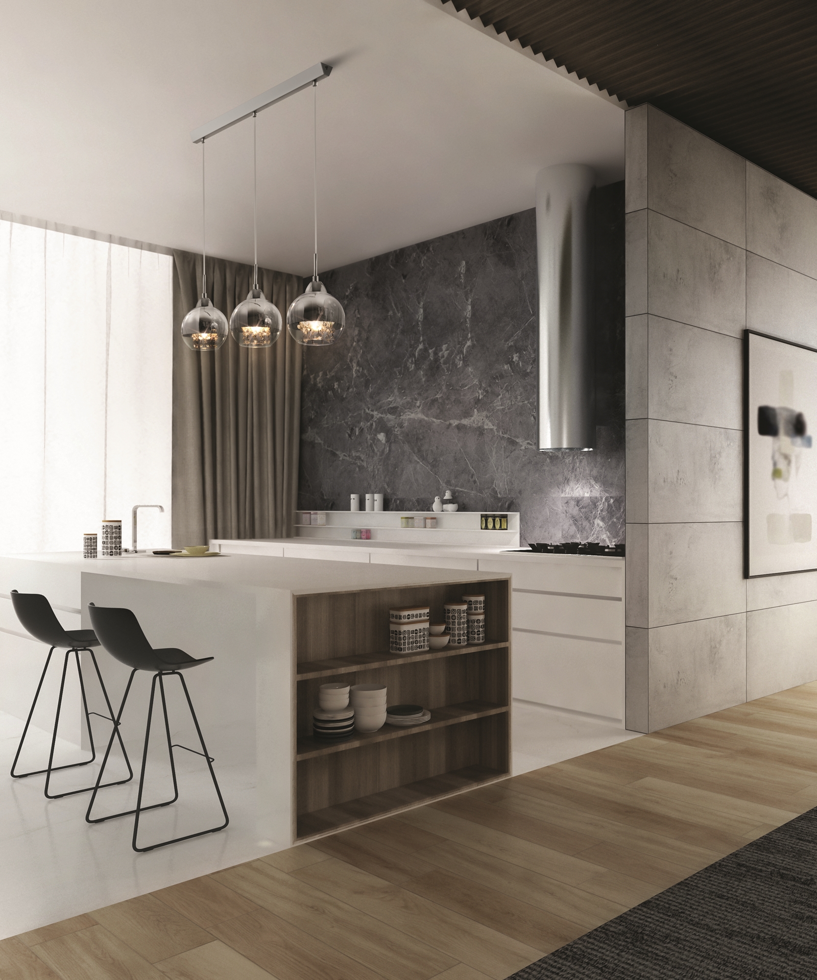 Подвесной светильник Maytoni P012-PL-03-N