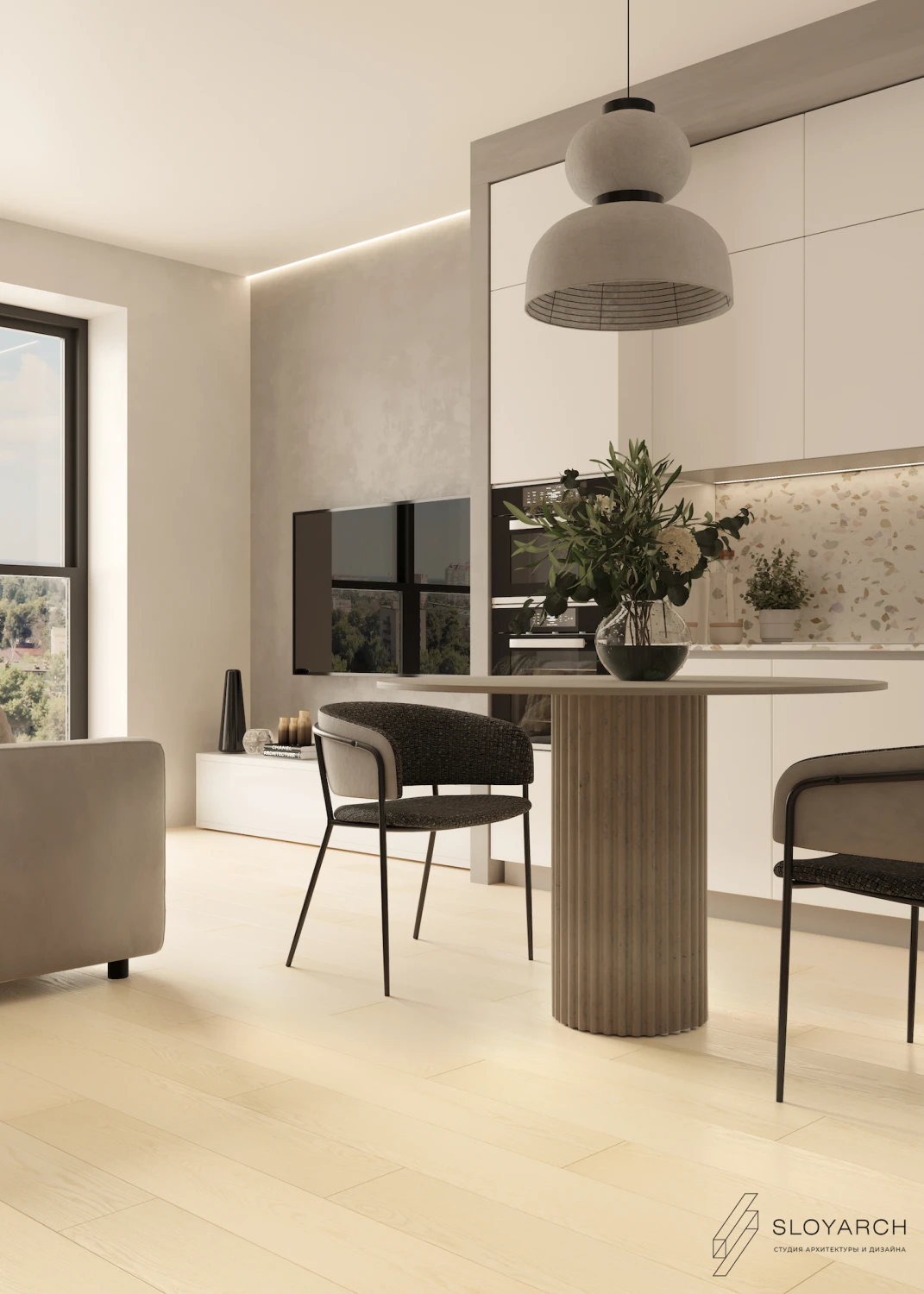 SPC Ламинат Firstfloor Отборный сизый дуб 1F054