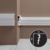 Молдинг Bello Deco М6 60x15x2000