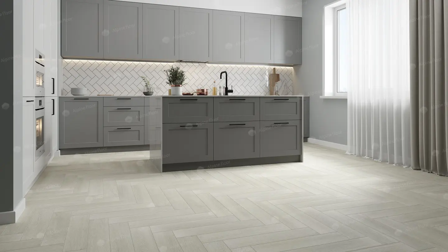 SPC Ламинат Alpine Floor SPC Light Parquet ЕСО 13-6AB Зимний Лес 4V 43кл