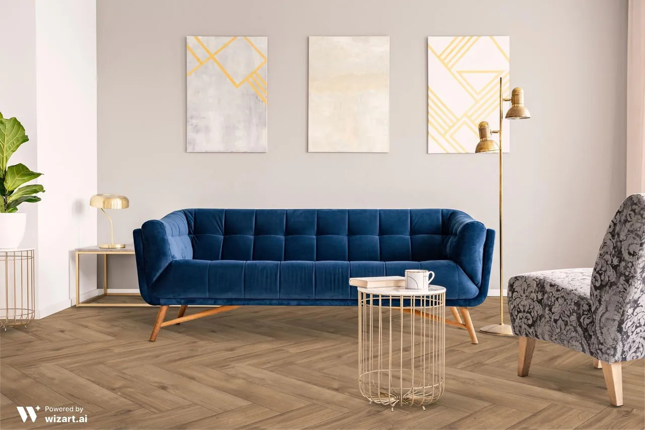 Ламинат My Step Херрингбон Манор+ (Herringbone Manor+) Дуб Гавана MS3410