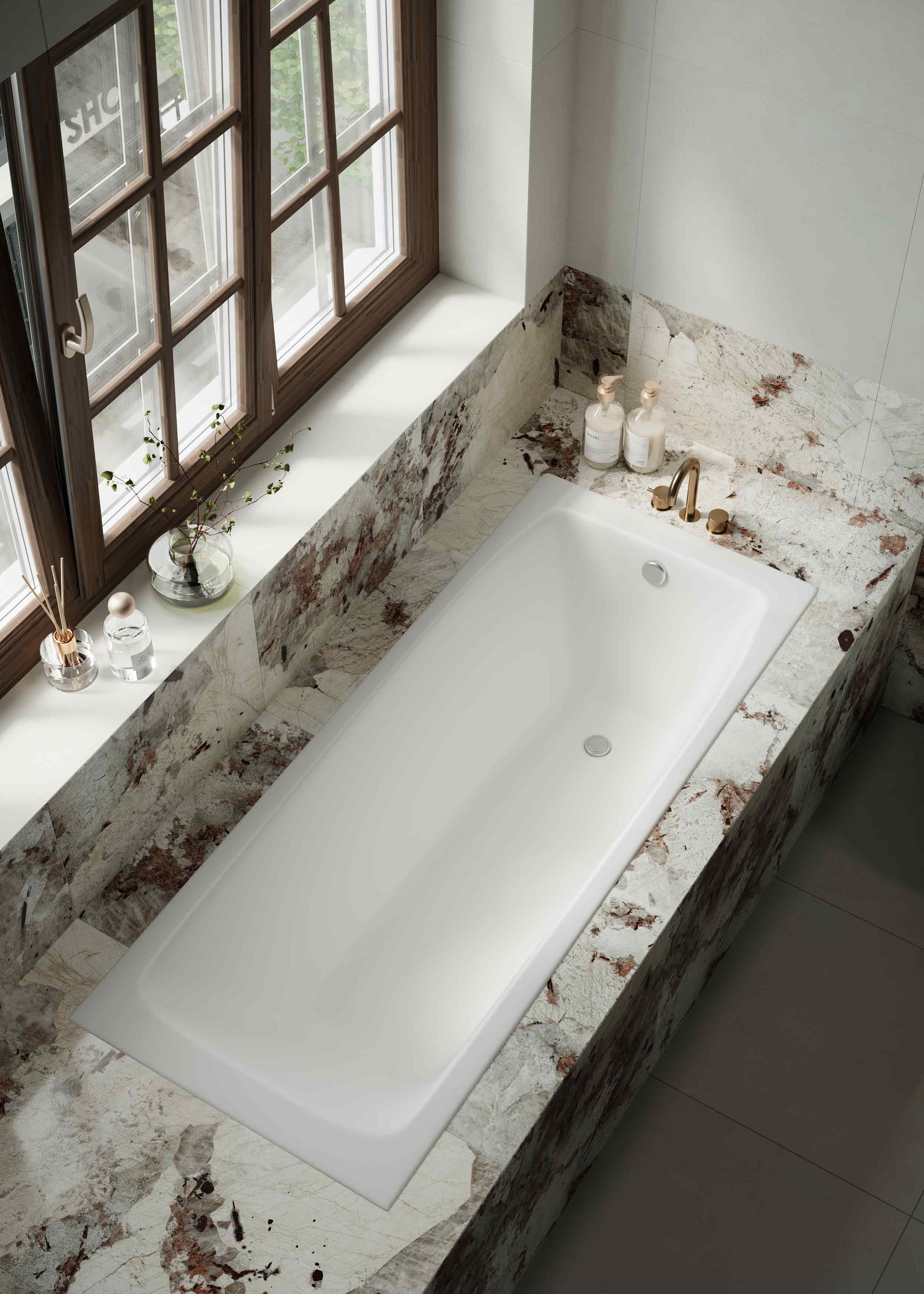 Ванна чугунная Creto Edge 170х70 см 26-1170