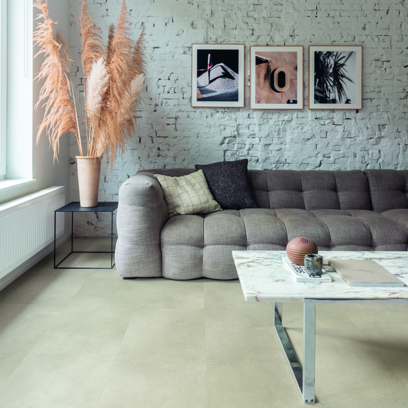 ПВХ-плитка Quick-Step QS Alpha Vinyl ILLUME плитка AVMTU 40274 Бетон песчаный