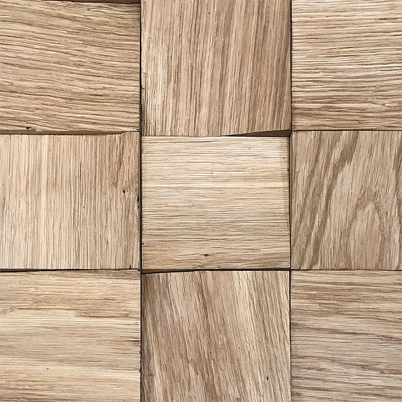 Стеновые панели CROWNWOOD WP3D2V021 Капа, Дуб колотый Светло-коричневый