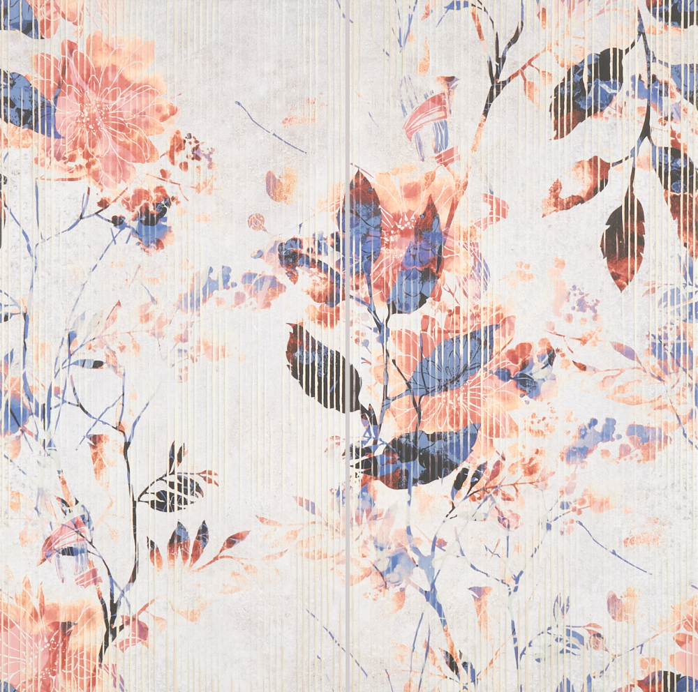 Панно Fiore 60х60 (компл. из 2 шт.)