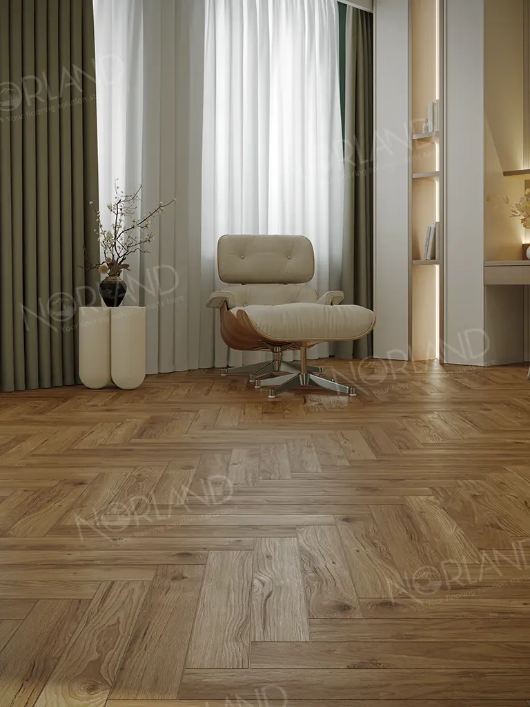 Ламинат Norland Herringbone Elegant Strong Дуб Корсика LF304-18