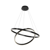Люстра подвесная светодиодная Maytoni Rim MOD058PL-L74BK