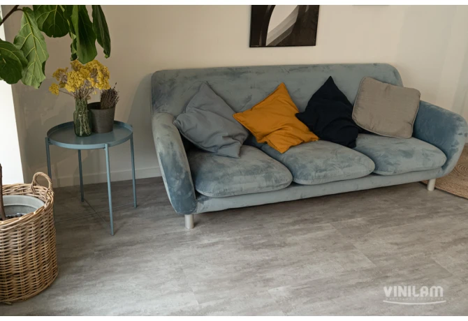 ПВХ плитка CERAMO VINILAM Glue 2,5 мм Цемент Светлый 71614 Glue