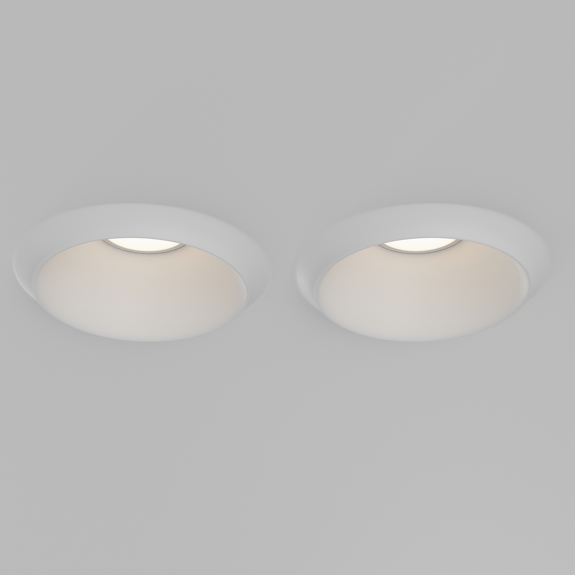 Встраиваемый светильник Technical DL124-GU10-02-TRS-W