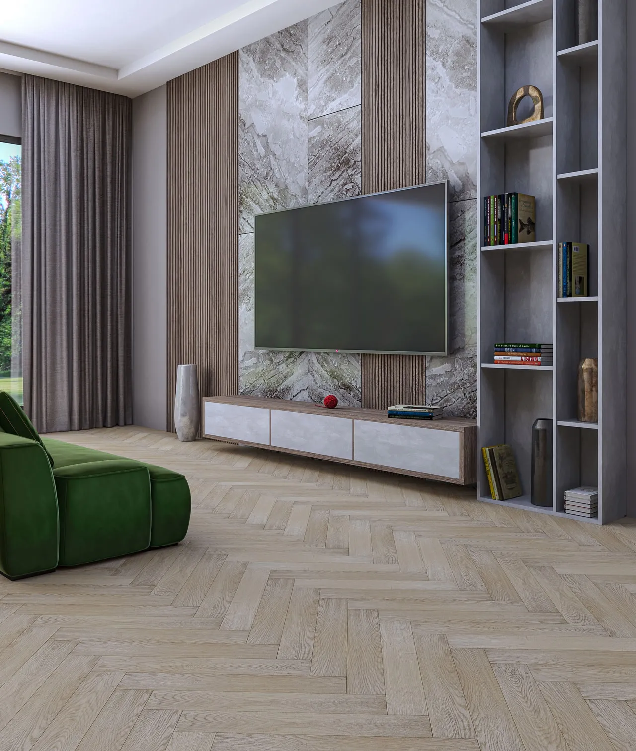 Ламинат My Step Херрингбон 12 (Herringbone 12) Руан Оак MS4312