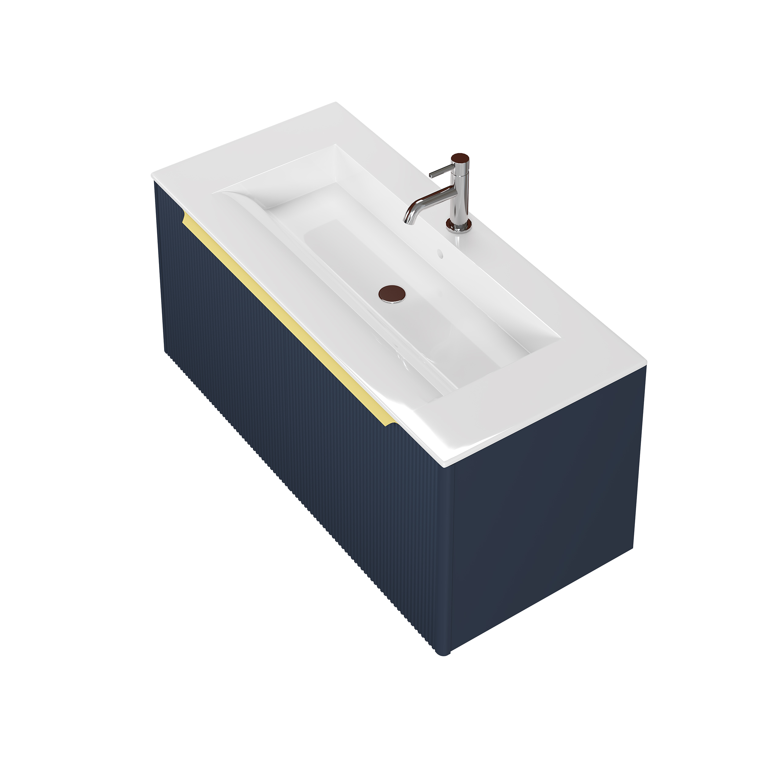 Профиль-ручка Creto Luna 60 см 27.600.9L золото матовое