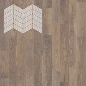 Паркет Елка Французская Lab Arte Chevron Дуб Селект Деликат лак 600/490х110х14/3/45°