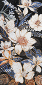 Керамогранит Декоративное панно MDetails Daisy Bianco (набор из 4шт. 60x120) 120x240