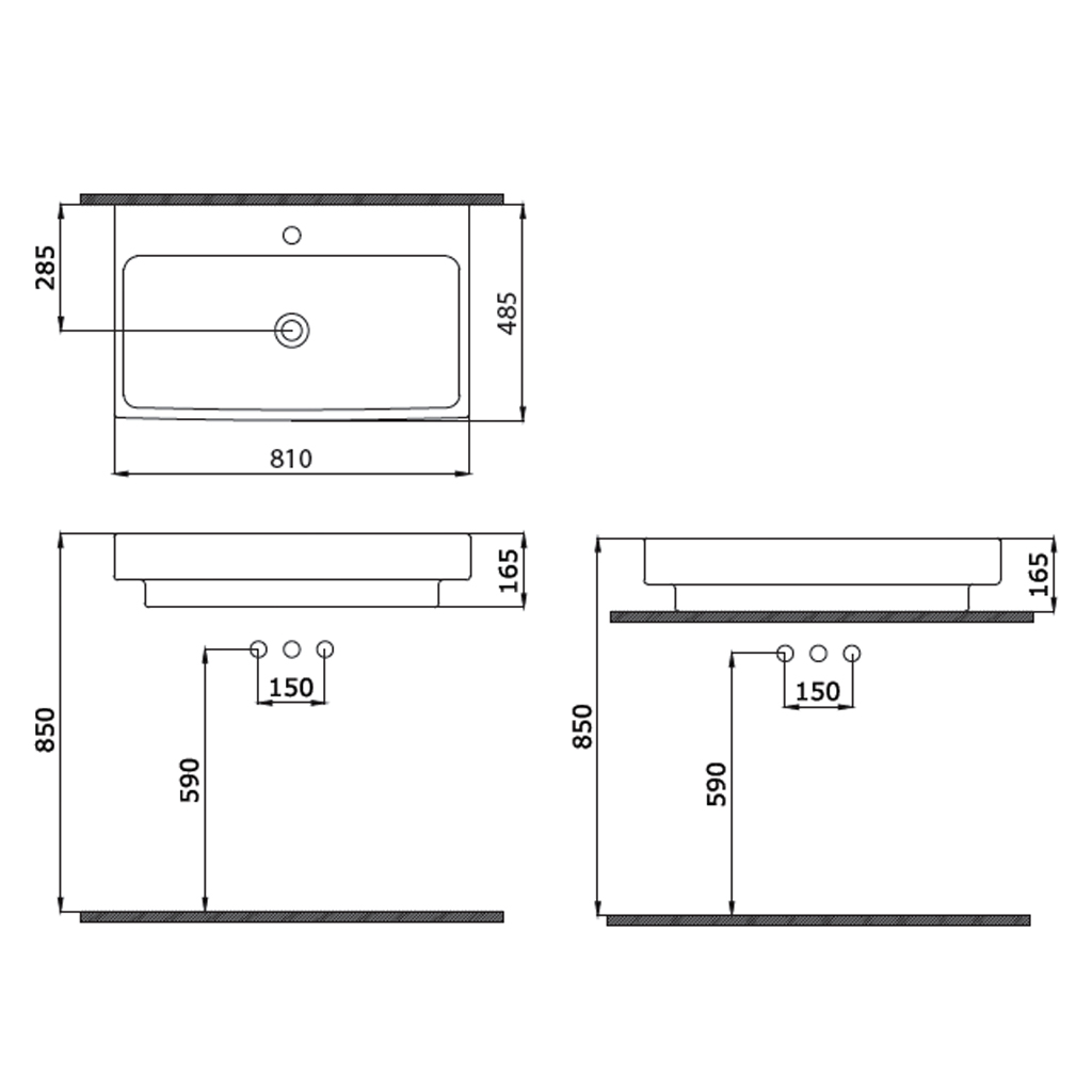 Раковина Bocchi Scala Arch 1078-001-0126 белая