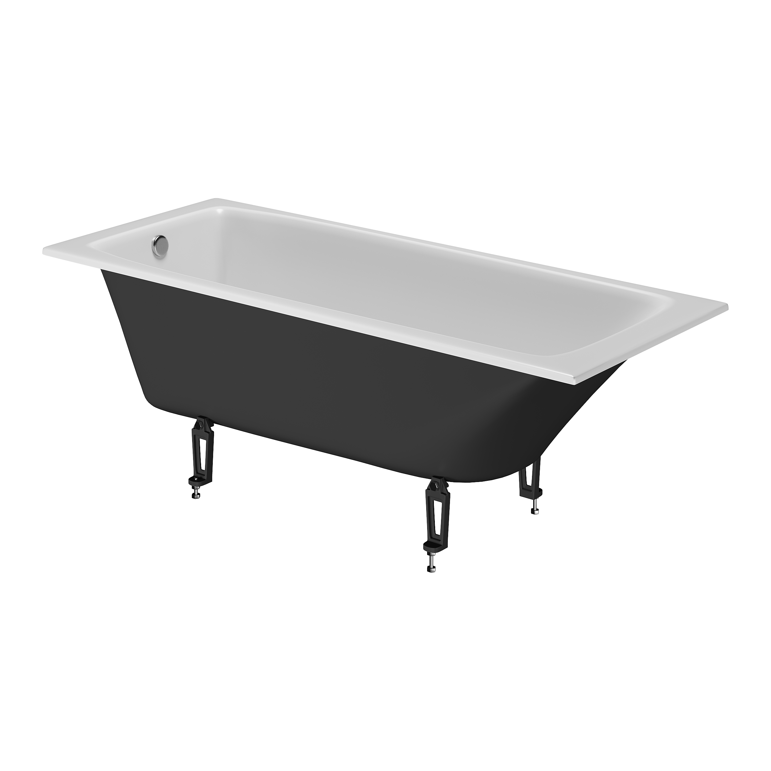Ванна чугунная Creto Edge 170х70 см 26-1170
