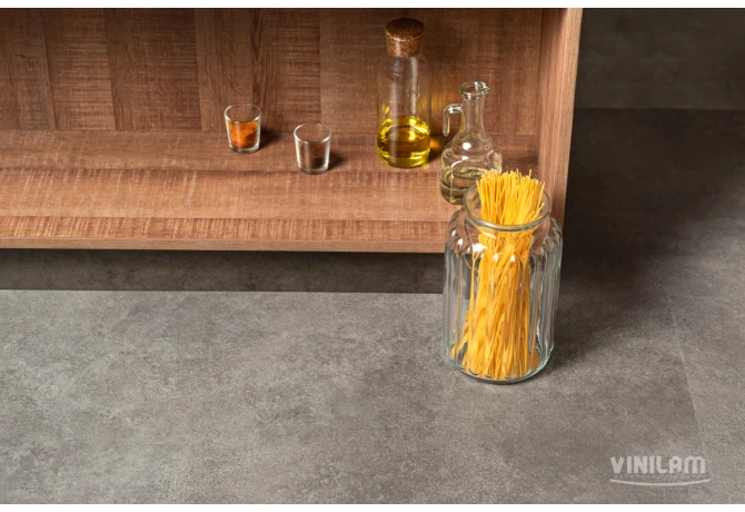 ПВХ плитка CERAMO VINILAM Glue 2,5 мм Цемент Стальной 71610 Glue