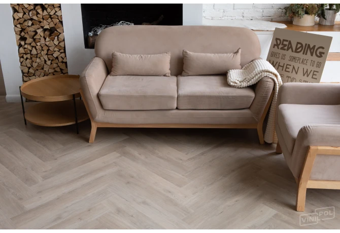 SPC ламинат VINILAM VinilPol Herringbone 9944 Паркет Палладио