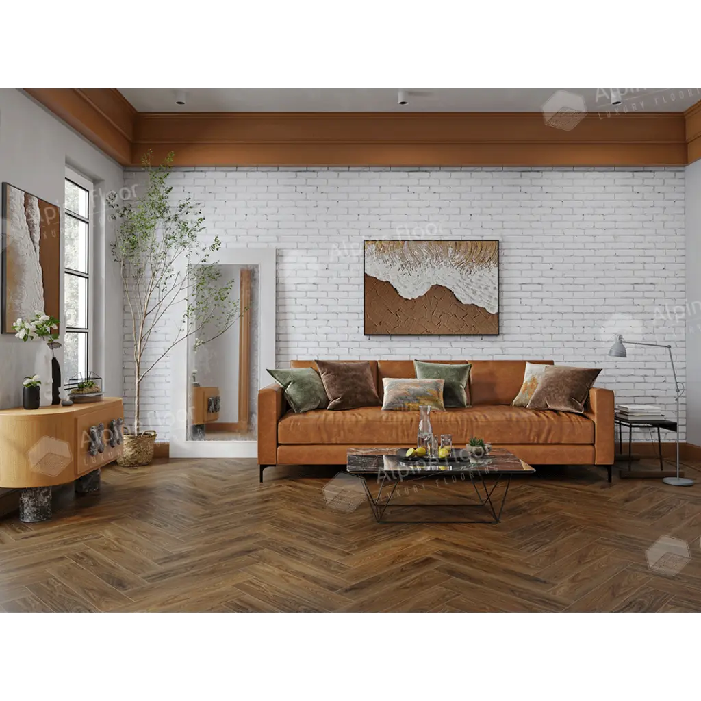 SPC Ламинат Alpine Floor NUT Орех Кенари ECO 22-4 MC