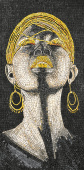 Керамогранит Декоративное панно MDetails Golden Beauty (набор из 4шт. 60x120) 120x240