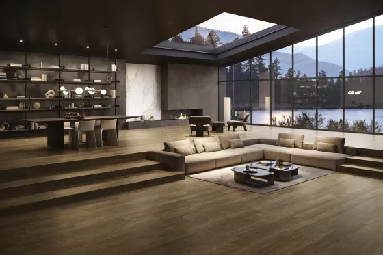 Керамогранит Italon Этернум Фумэ рет 20х160