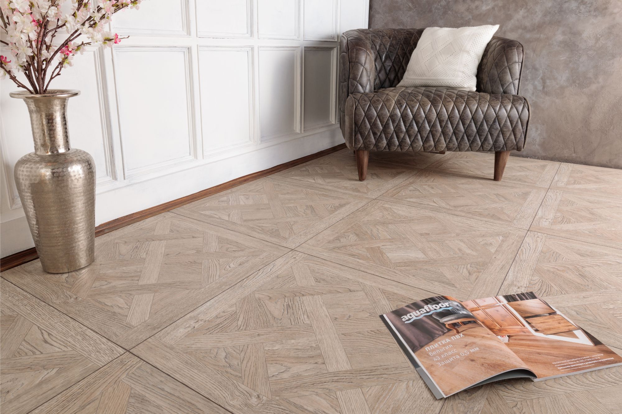 Пвх-плитка Aquafloor Versailles Glue AF7003VS Glue