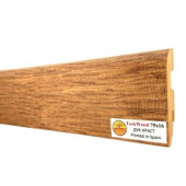 Плинтус МДФ ламинированный TeckWood Дуб Краст Oak Crust 2000×75×16