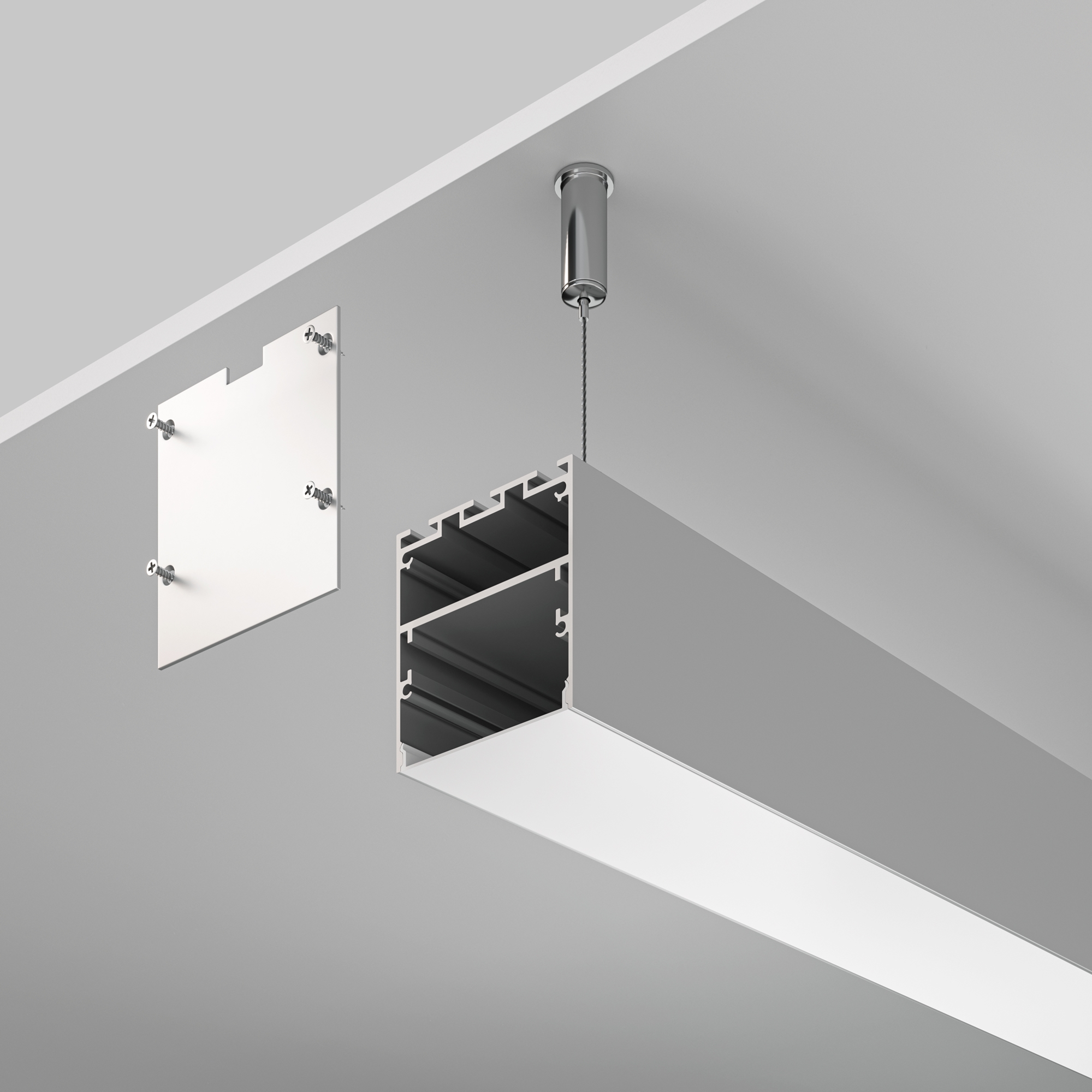 Профиль Led Strip ALM-5050-S-2M