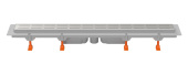 Душевой лоток 85 см Creto Walkway CRE-850 WH-Down с решеткой, хром