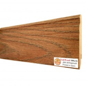 Плинтус МДФ ламинированный TeckWood Дуб Западный Oak West 2000×100×16