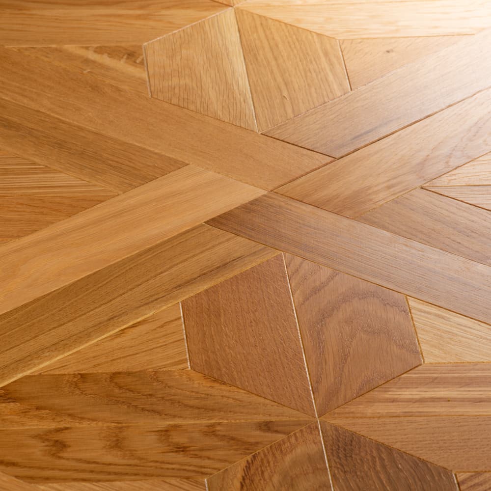 Модульный паркет LabArte инженерный Дуб Original №1-65 443*443*15/3 Прозрачный лак