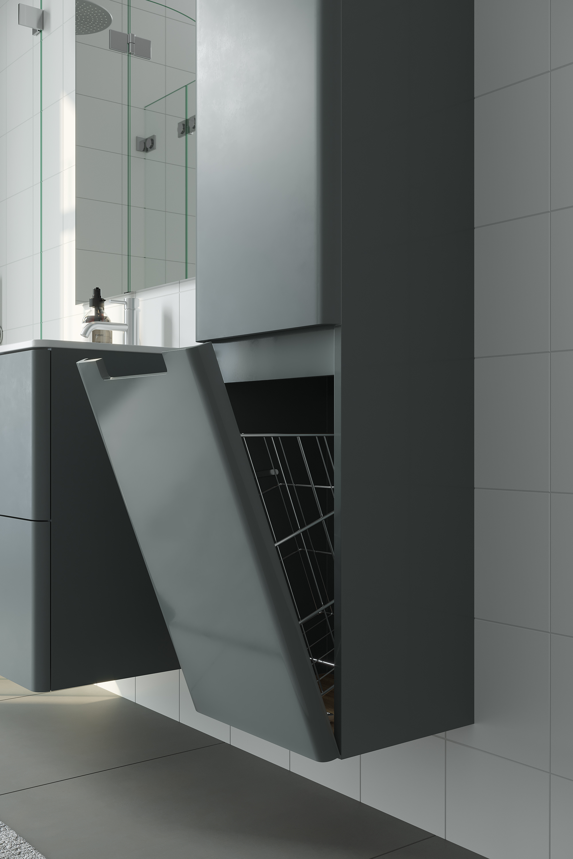 Пенал Creto Bravo Gray 35 см