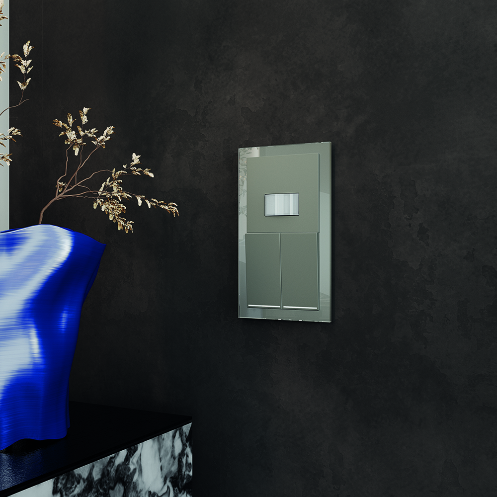 Датчик движения встраиваемый VOLTUM S70, (титан)