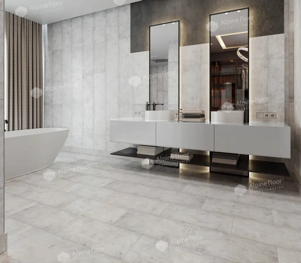 SPC Ламинат Alpine Floor SPC Stone Mineral Core ЕСО 4-18 Сумидеро 4V 43кл