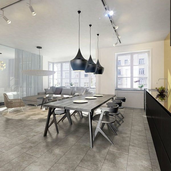 Ламинат Kronotex Mega Plus Текстон D 4614